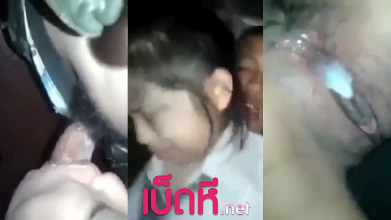 คลิปหลุดนักเรียน สาวพาณิชย์ นัดเย็ดกับแฟนหนุ่มเทคนิค ล่อหีกันที่ห้องใต้บันได เย็ดสดคาชุด รีบซอยหีเดี๋ยวมีคนเห็น ปล่อยน้ำว่าวแตกคารูหี