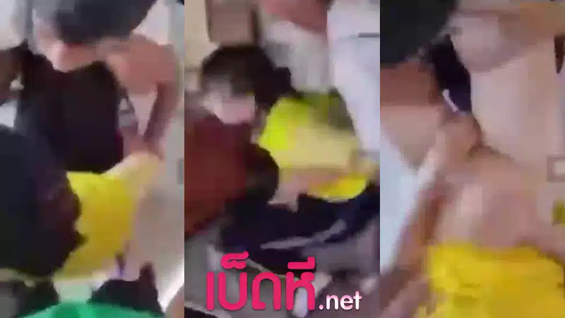 คลิปหลุดนักเรียน ขอดูหีเพื่อนในห้องเรียน เสียงไทยชัดเจน ดึงกางเกงในแหวกหี xxx ขอเย็ดแต่ไม่ยอม คลิปกำลังดังโดนแอบถ่าย