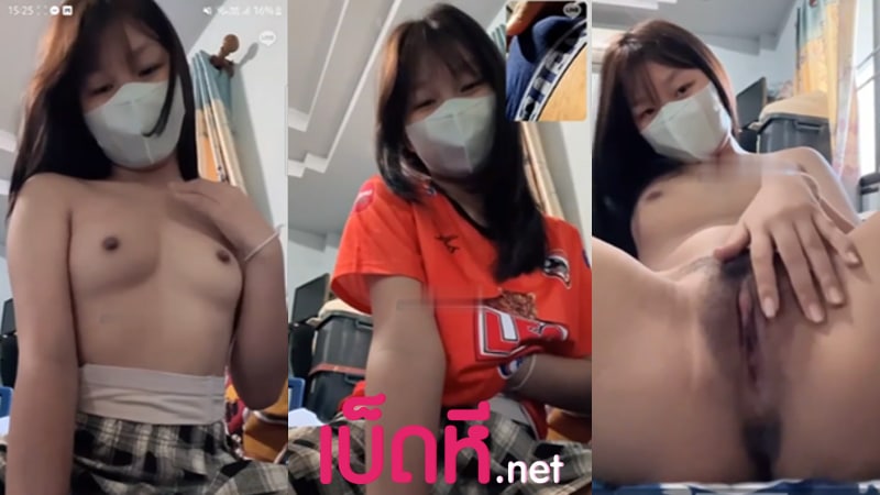 คลิปหลุดนักเรียน คอลเสียวน้องนักเรียนผมสั้น ช่วยตัวเองxxx โดนหลอกให้โชว์นมเกี่ยวเบ็ดหีแลกกับเงิน500 แคมหีใหญ่นมพอดีมือโคตรน่าเย็ด