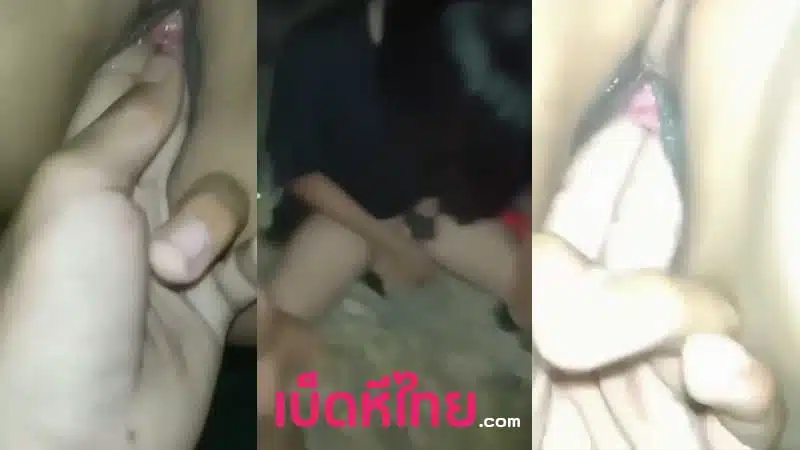 คลิปหลุดไทย แอบนักนักเรียนรุ่นน้องมาเย็ด วัยรุ่นสาวไทบ้านโดนรุมเย็ดหี ลากไปเย็ดที่ป่าหลังวัด เอานิ้วจกรูหีน้ำเยิ้ม เรียงคิวเย็ดแตกในฉ่ำๆ